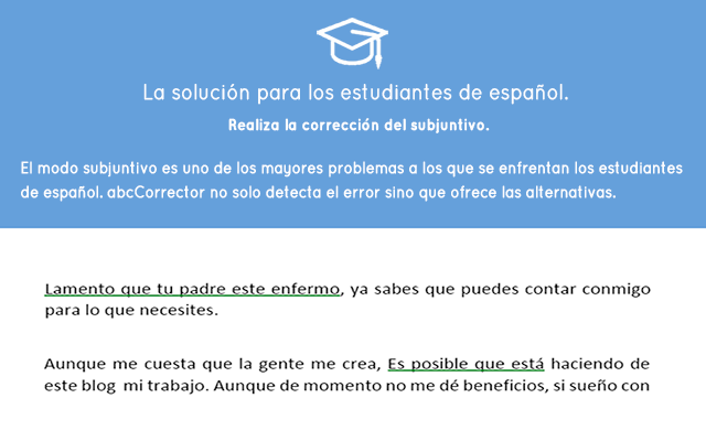 abcCorrector para Chrome截图3