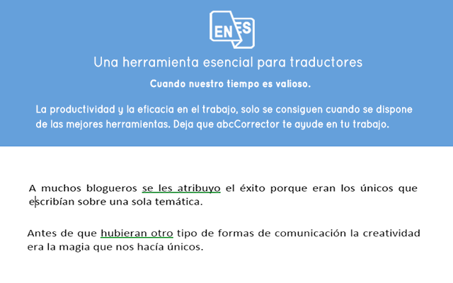 abcCorrector para Chrome截图4