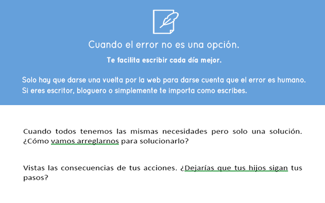 abcCorrector para Chrome截图5