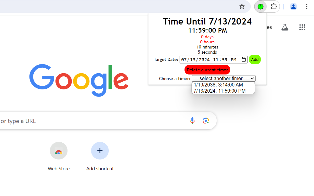 Countdown Timer截图1