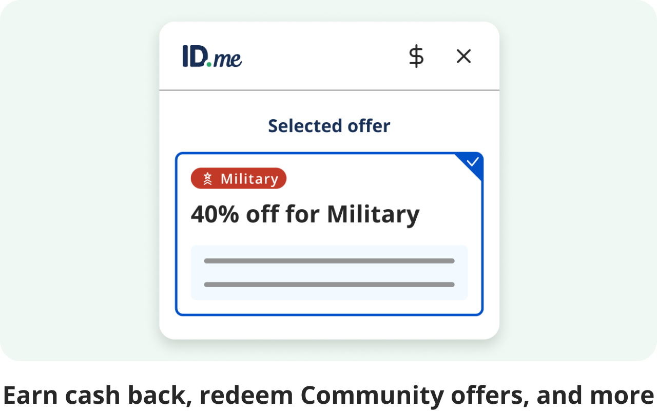 ID.me Shop: Discover Community Discounts截图3