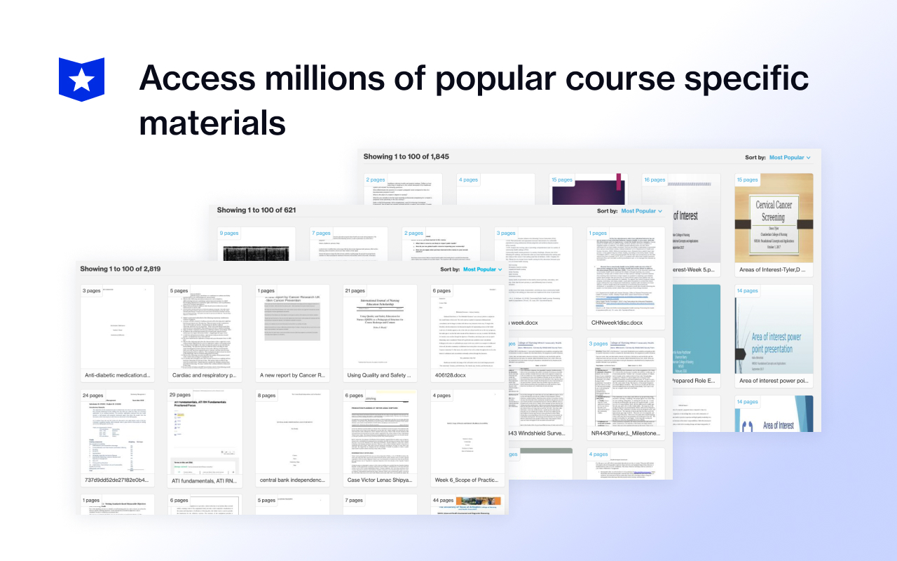 Course Hero: AI Study Assistant截图2