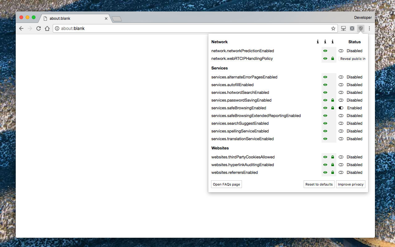 Privacy Settings截图1