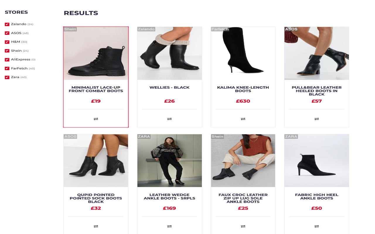 Visual Fashion Finder截图2