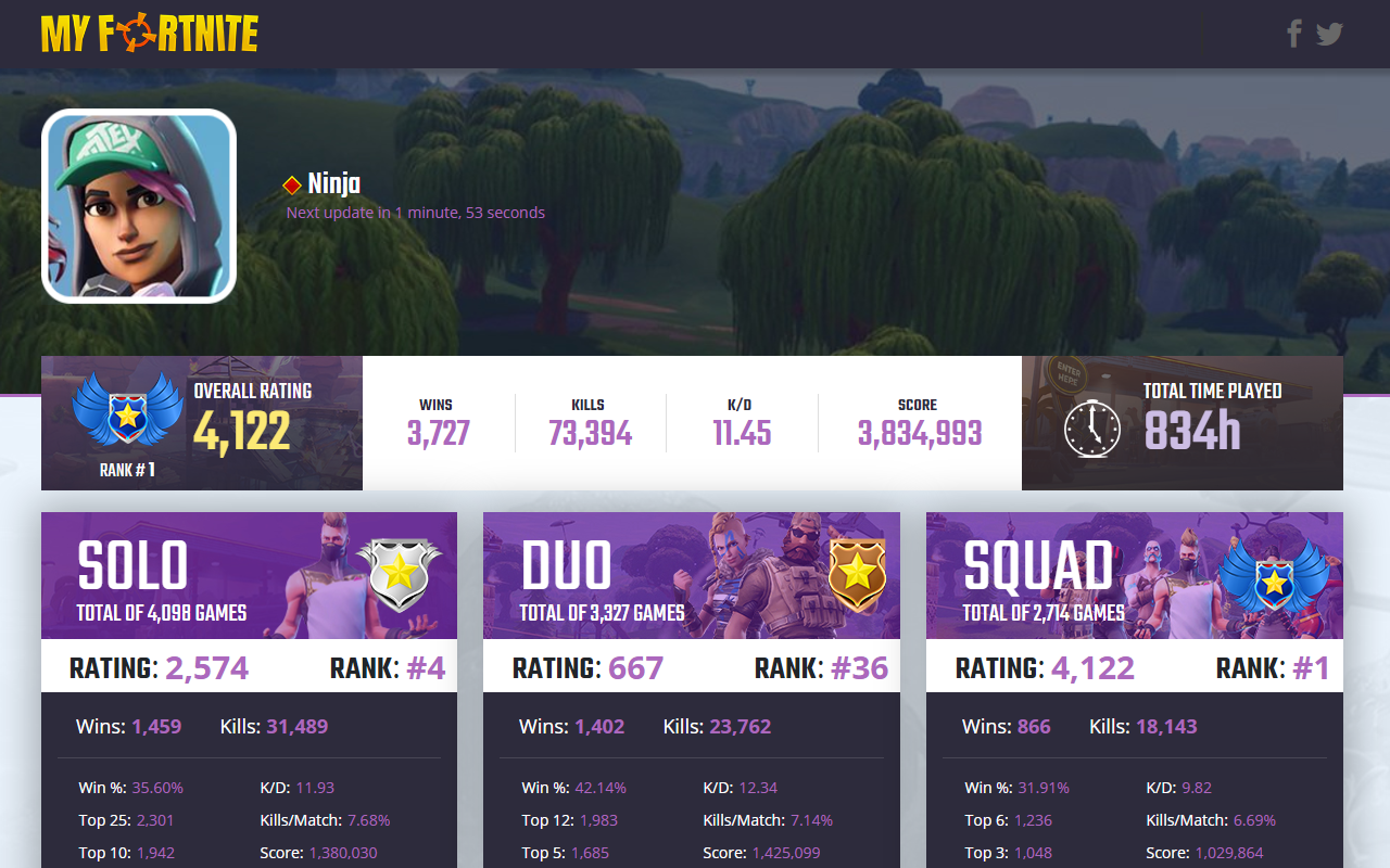 My Fortnite Stats截图1