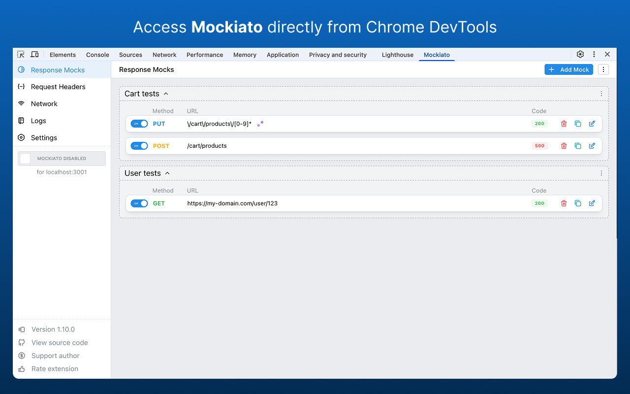 Mockiato — Free API Testing & Mocking Tool截图3