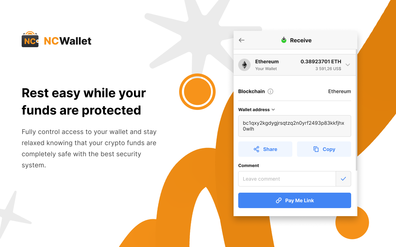 NC Wallet: Crypto wallet without fees截图4