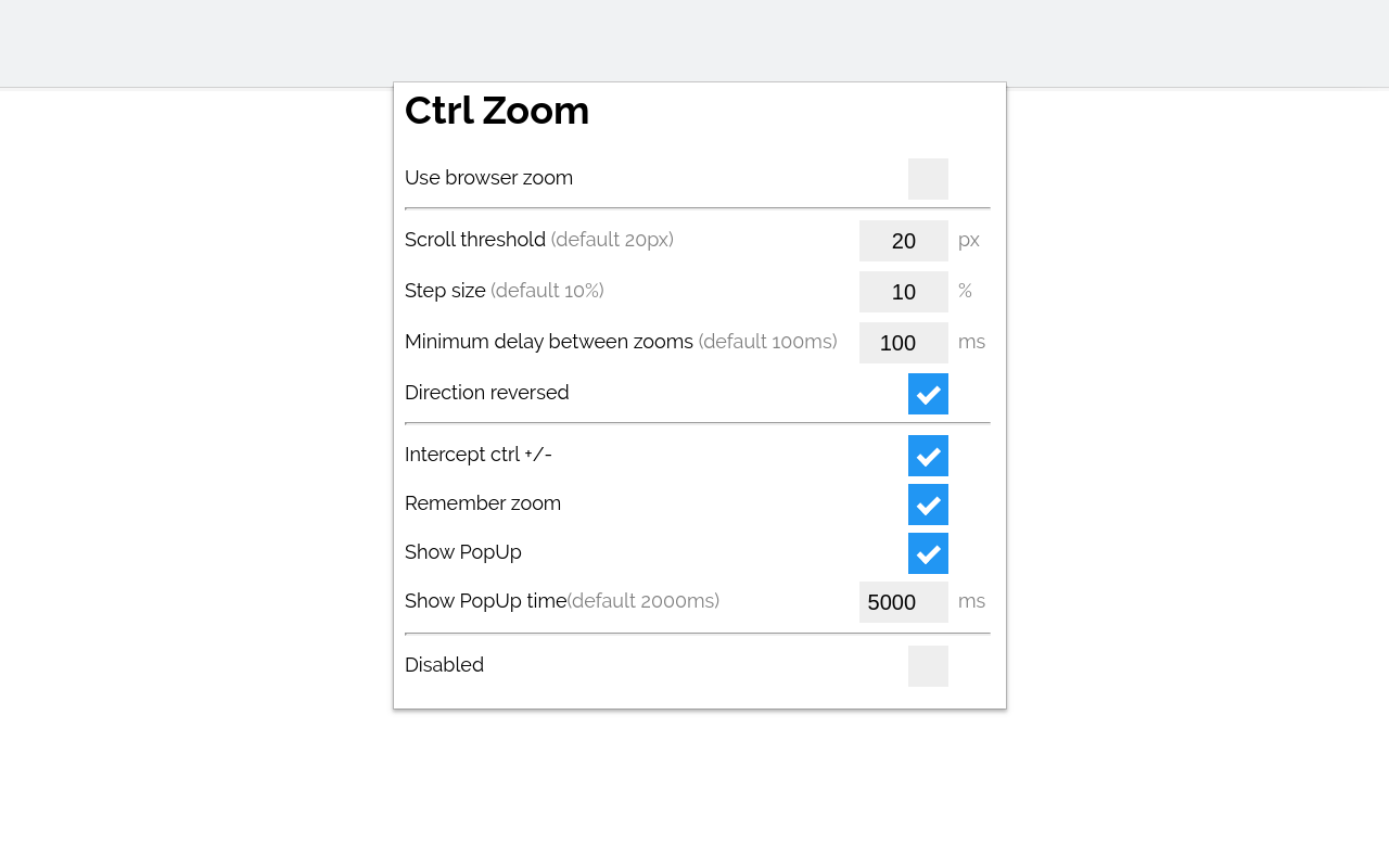 Ctrl Zoom截图2