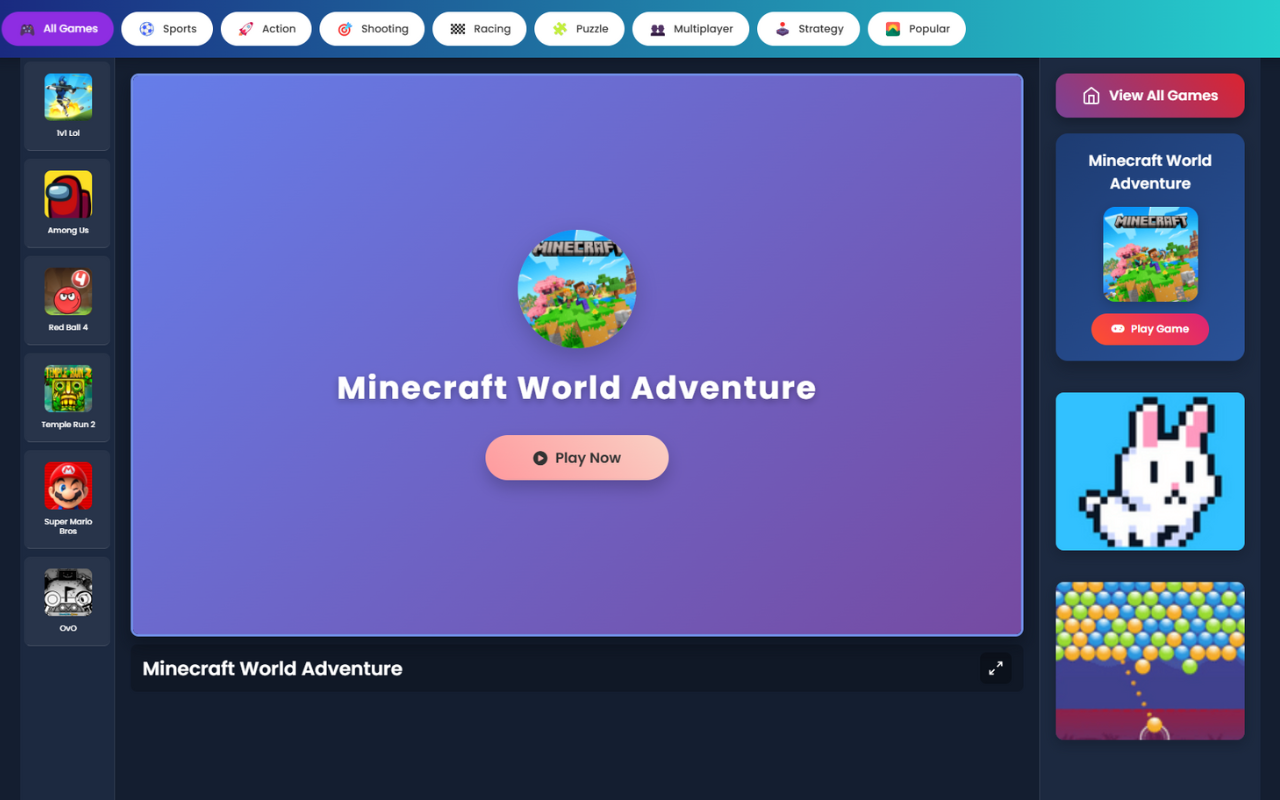 Minecraft World Adventure Game截图1