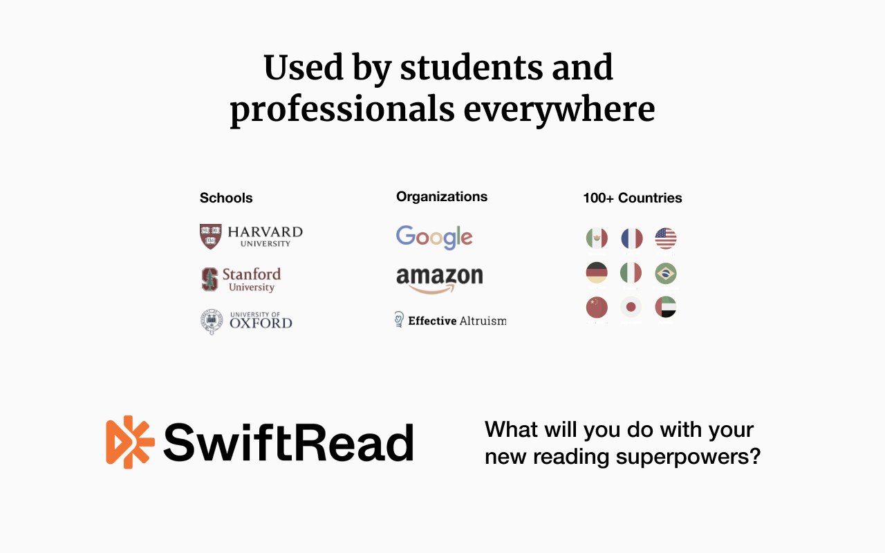 SwiftRead - read faster, learn more截图2