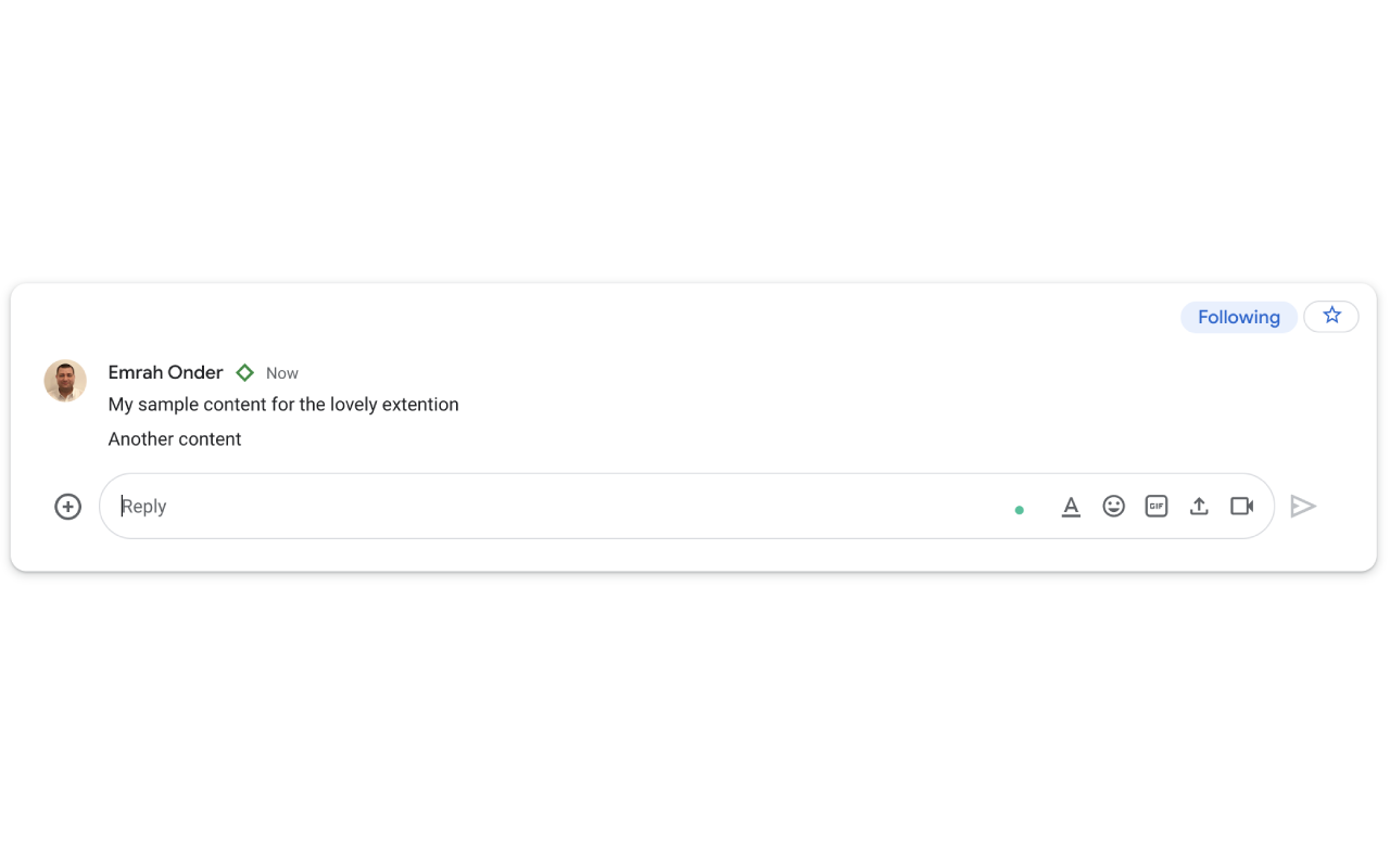 Google Chat My Favorites截图1