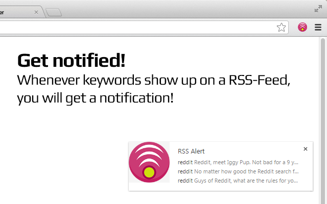 RSS Alarm截图2