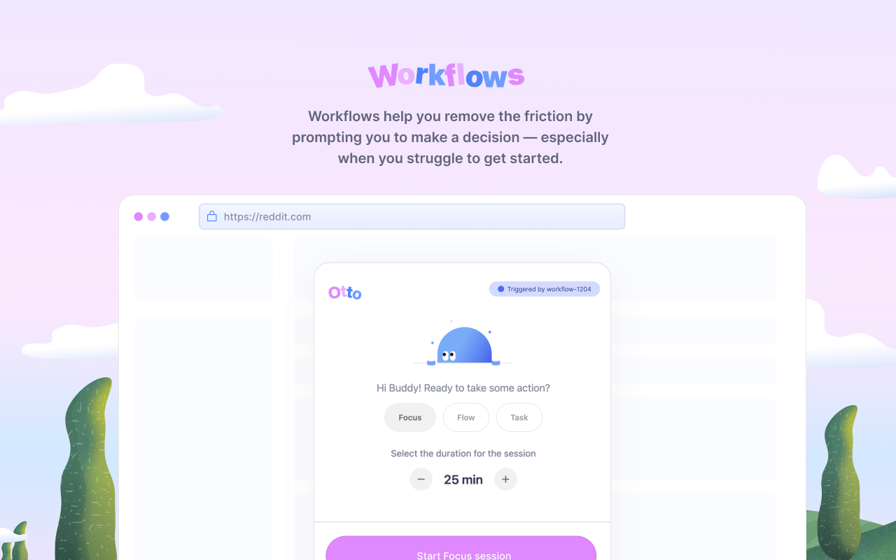 Otto: Pomodoro timer and Website Blocker截图4
