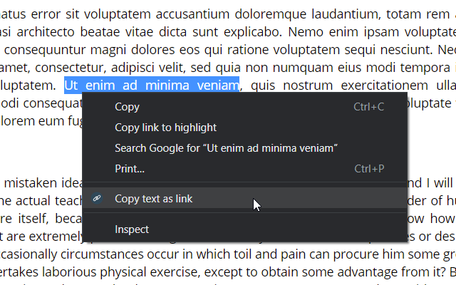 Copy Text as Link截图1