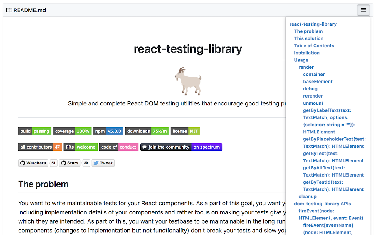 Markdown Menu for GitHub截图2