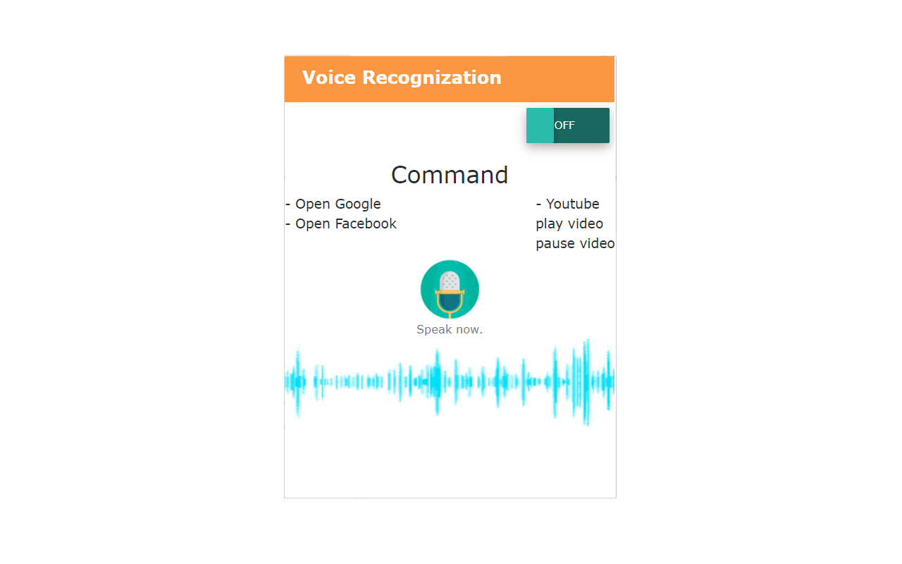 Voice Recognization截图1