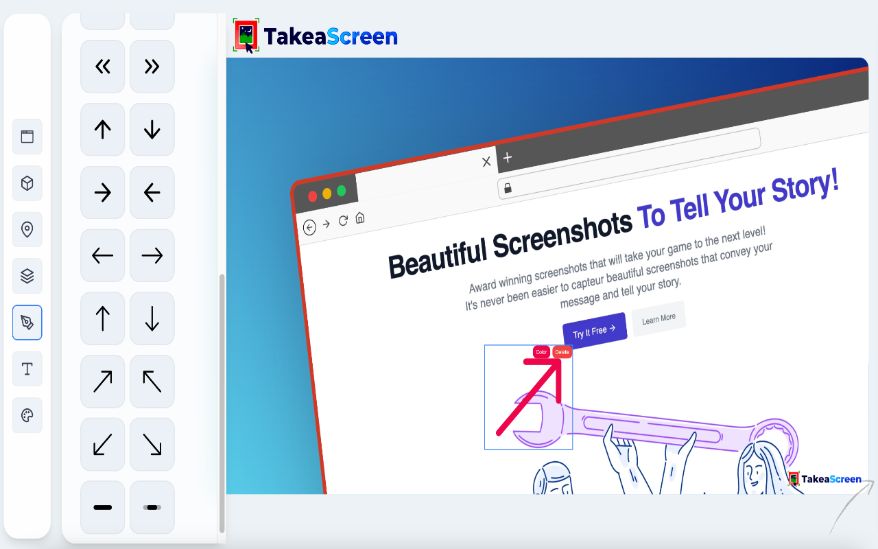 TakeAscreen | Record & Capture Screenshots截图2