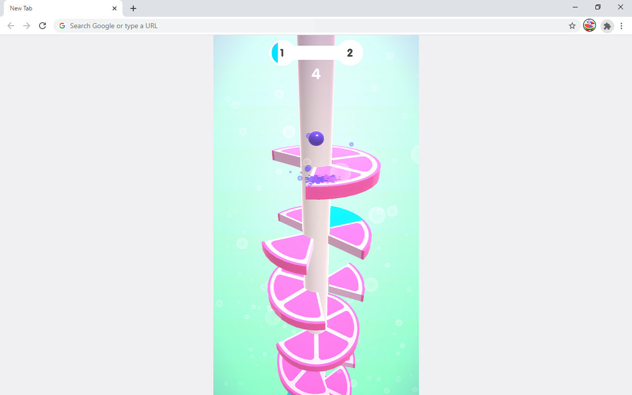 Helix Fruit Jump Arcade Game截图3
