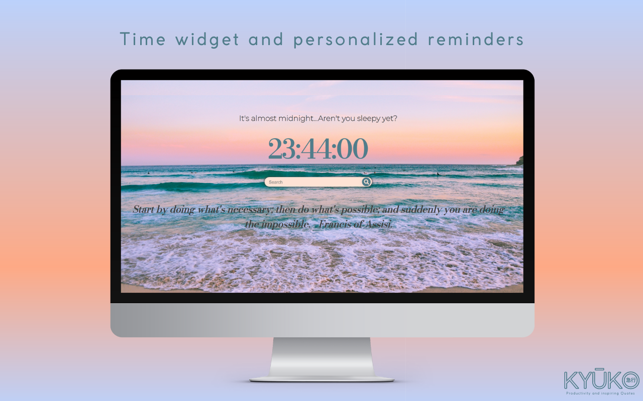 Kyūko: Productivity & Inspirational Quotes.截图1