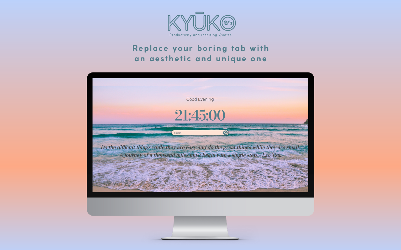 Kyūko: Productivity & Inspirational Quotes.截图3