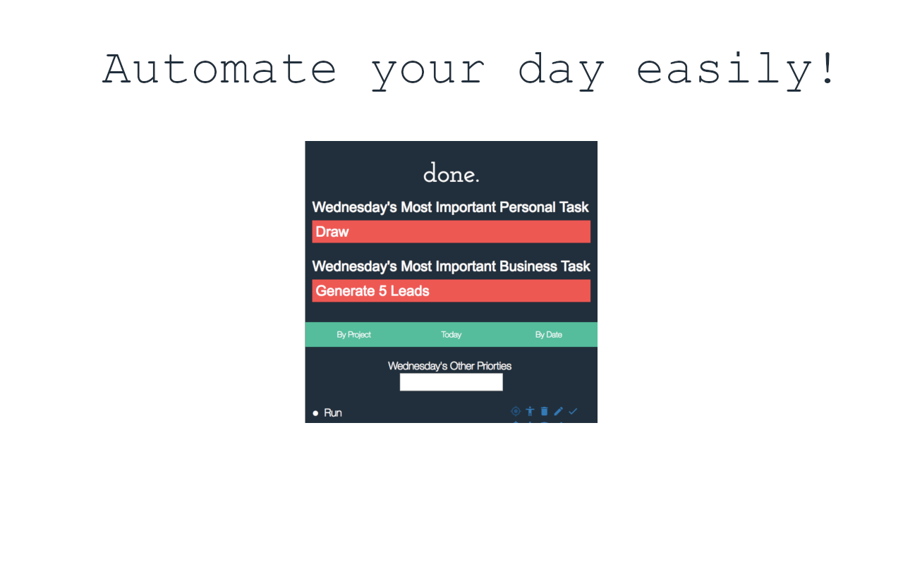 Done Productivity App截图2