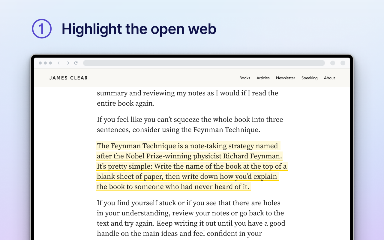 Readwise Highlighter截图3