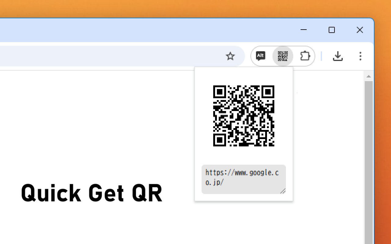 Quick Get QR & Short URL截图2