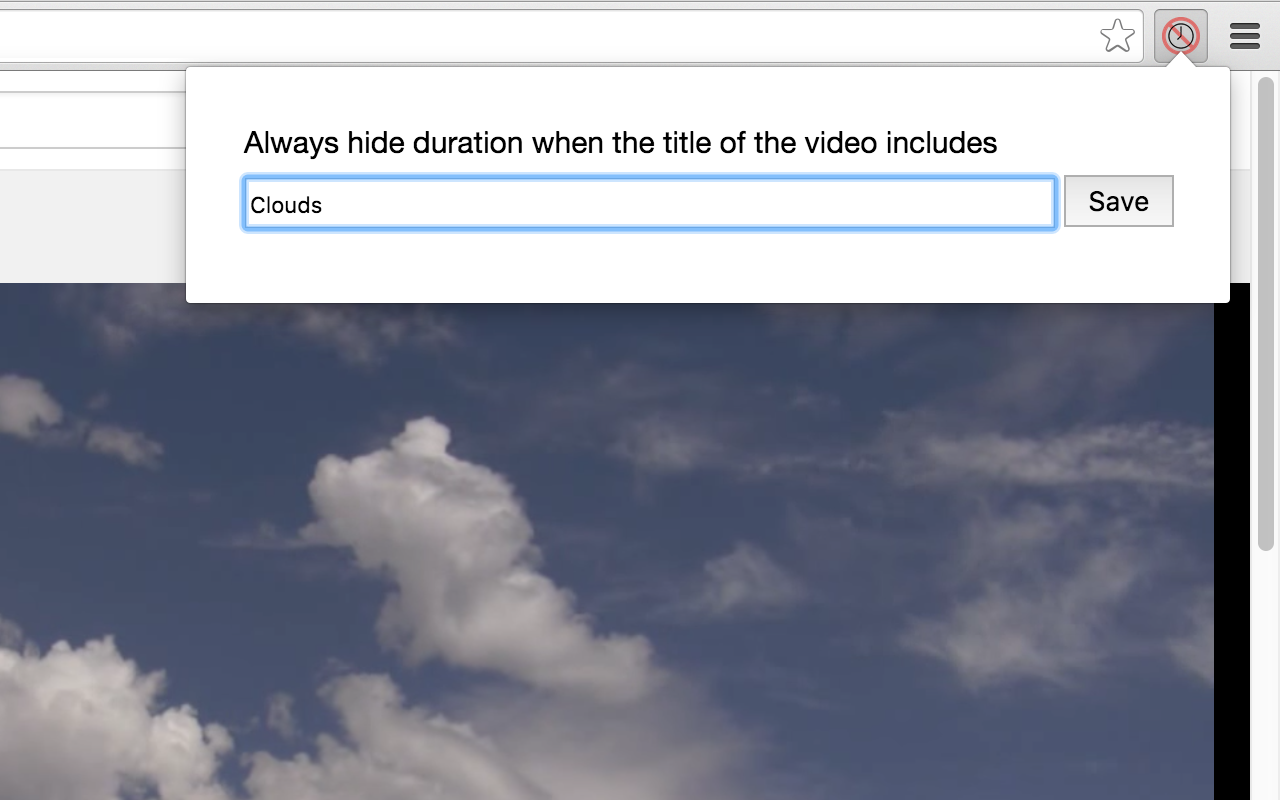 Hide video duration on YouTube by Denis截图2
