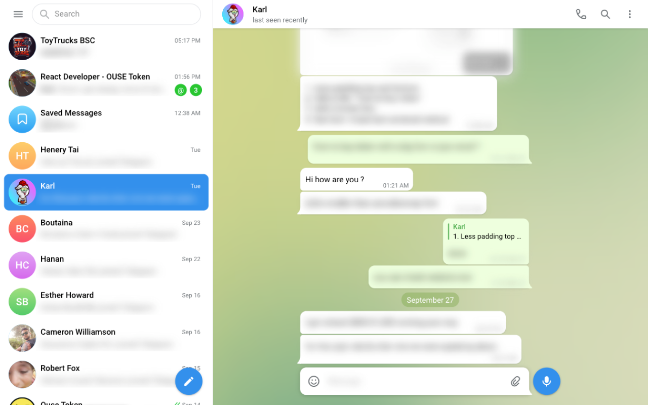 Telegram Blur截图2
