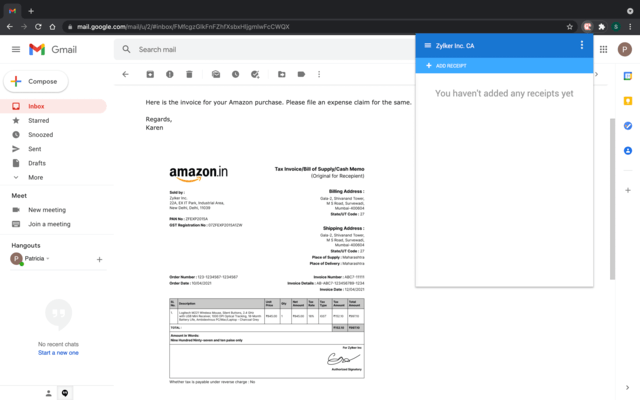Zoho Expense截图3