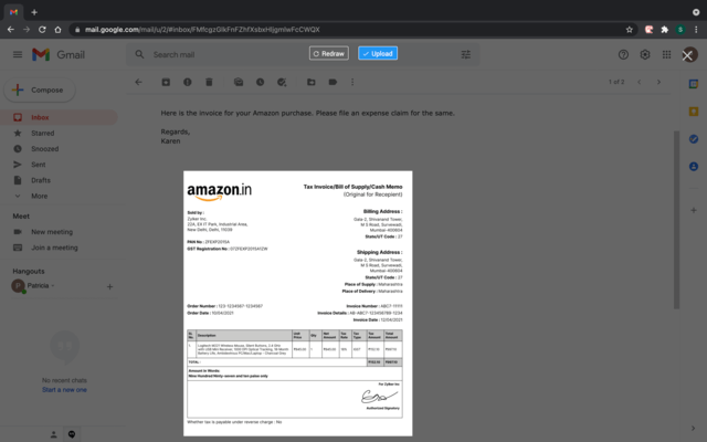 Zoho Expense截图4