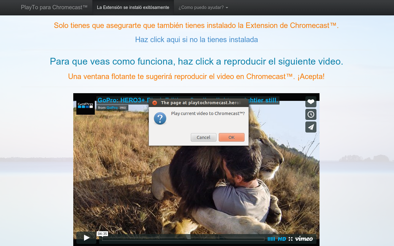 PlayTo for Chromecast™截图2