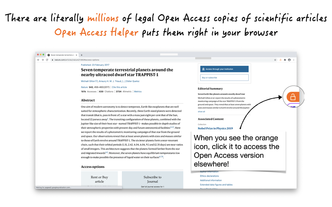 Open Access Helper Web截图3