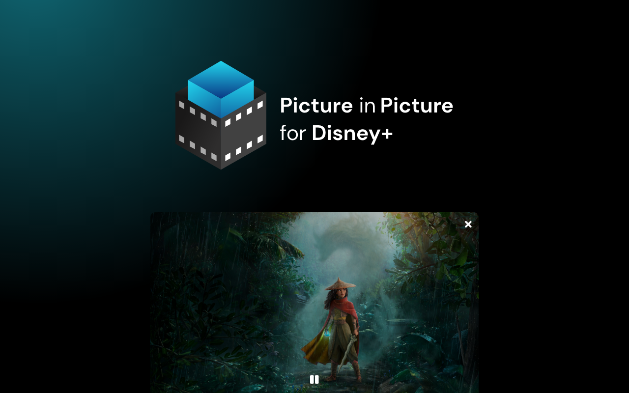 Picture in Picture works with Disney Plus截图1
