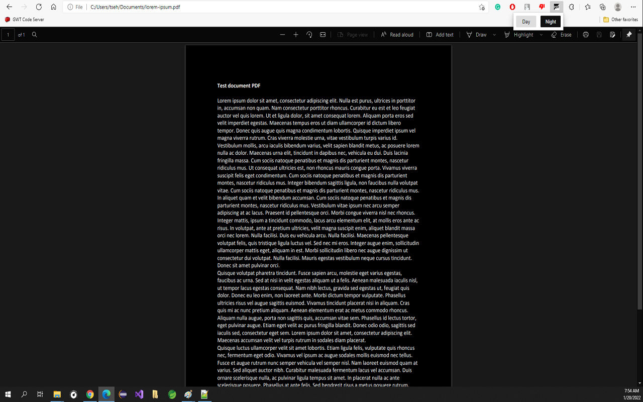 ANTDR: ANother Trivial Dark Reader截图1