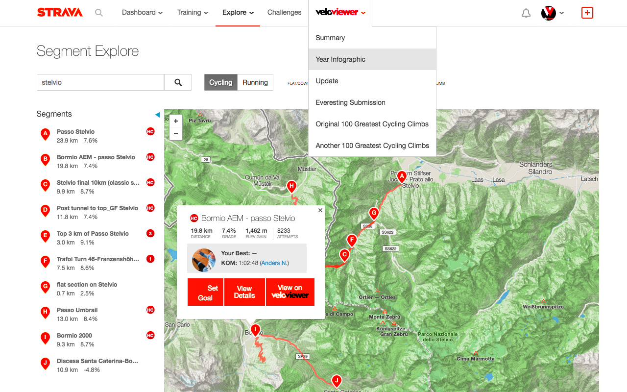 VeloViewer Strava Plugin截图3