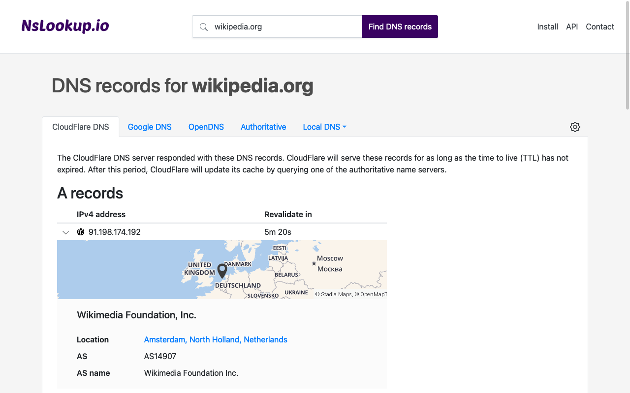 NsLookup - Find DNS Records截图2