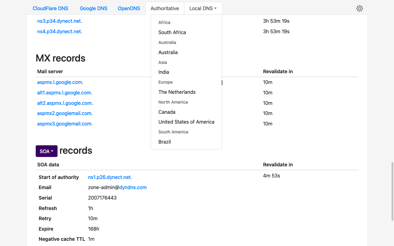 NsLookup - Find DNS Records截图5