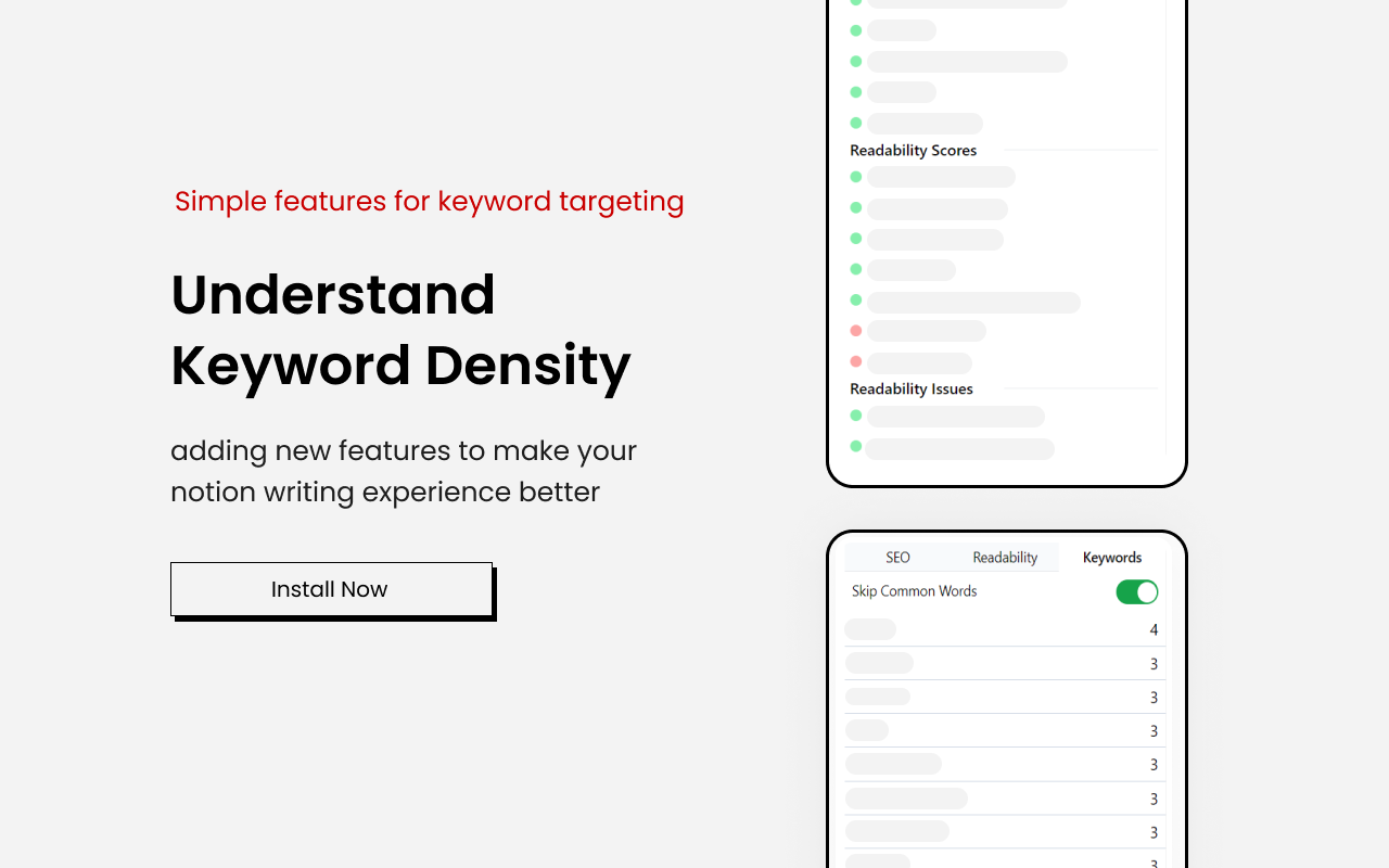 NotionSEO: Notion SEO & Readability Plugin截图2