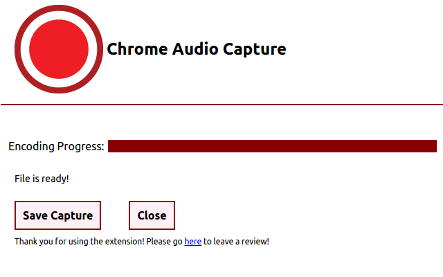 Chrome Audio Capture截图4