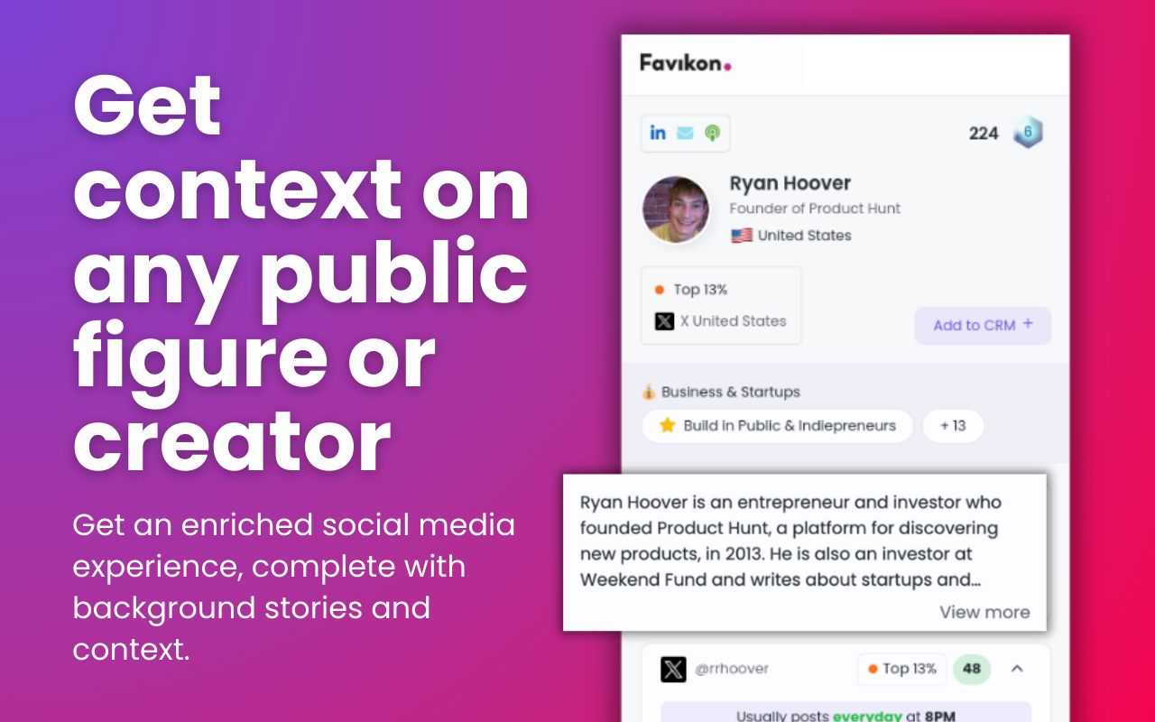 Influencer Analytics with AI by Favikon截图4