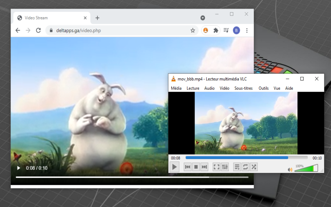 OPEN IN VLC™ MEDIA PLAYER截图1