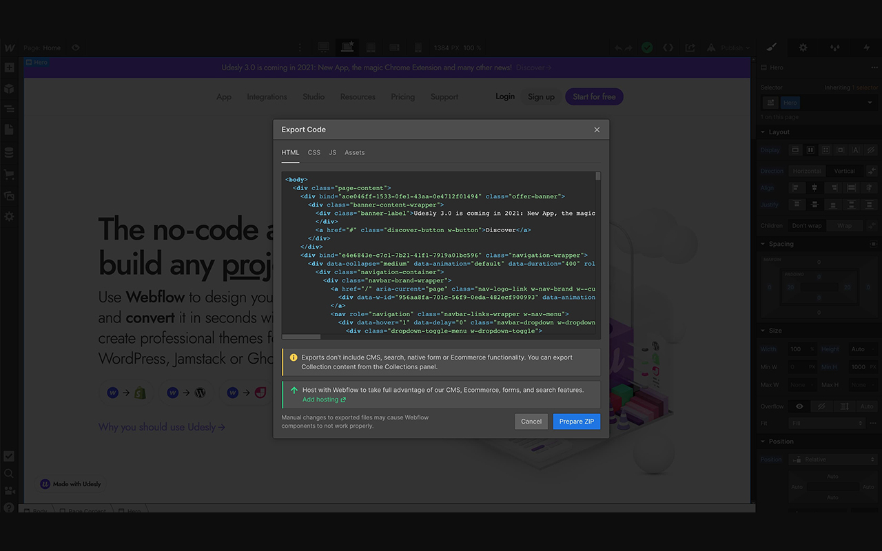 Udesly Template Configurator截图1