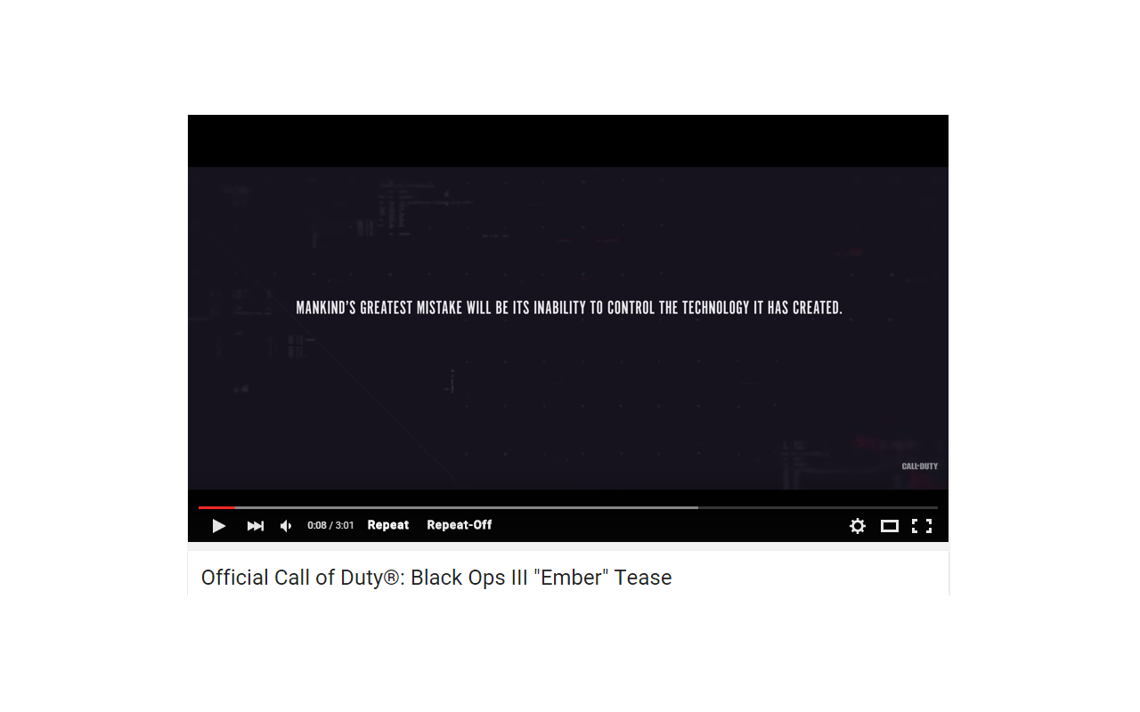 Auto Repeat for HTML5 Youtube Videos截图2