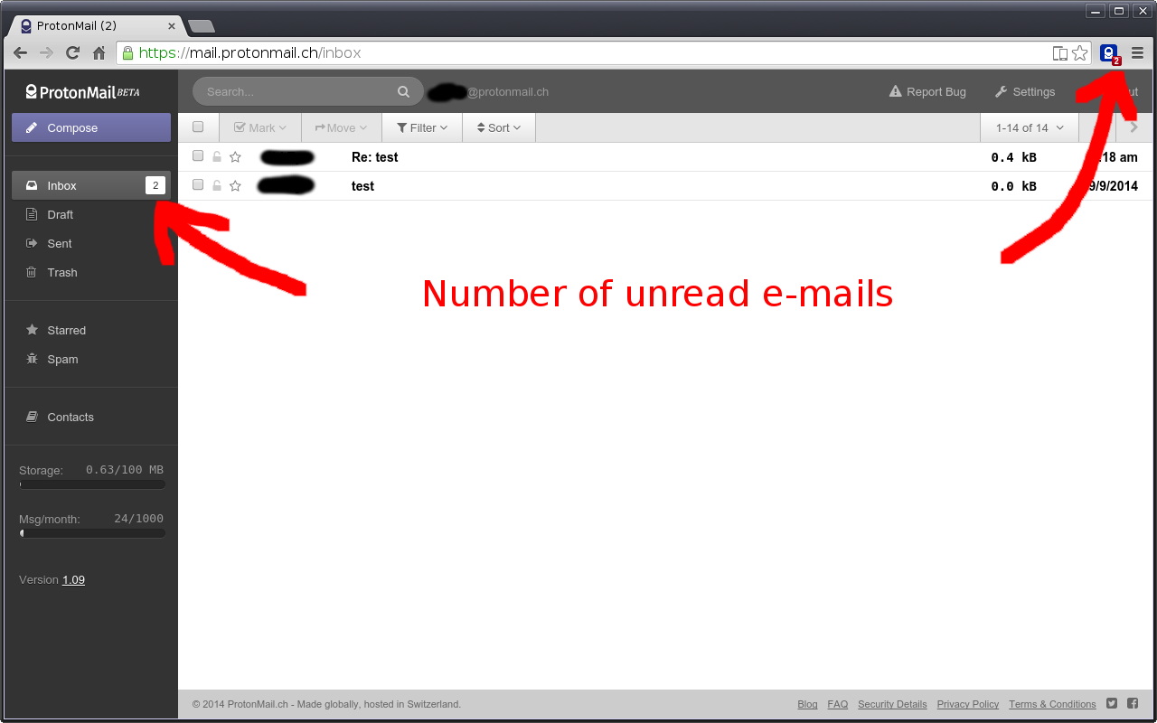 Inbox Checker for ProtonMail截图1