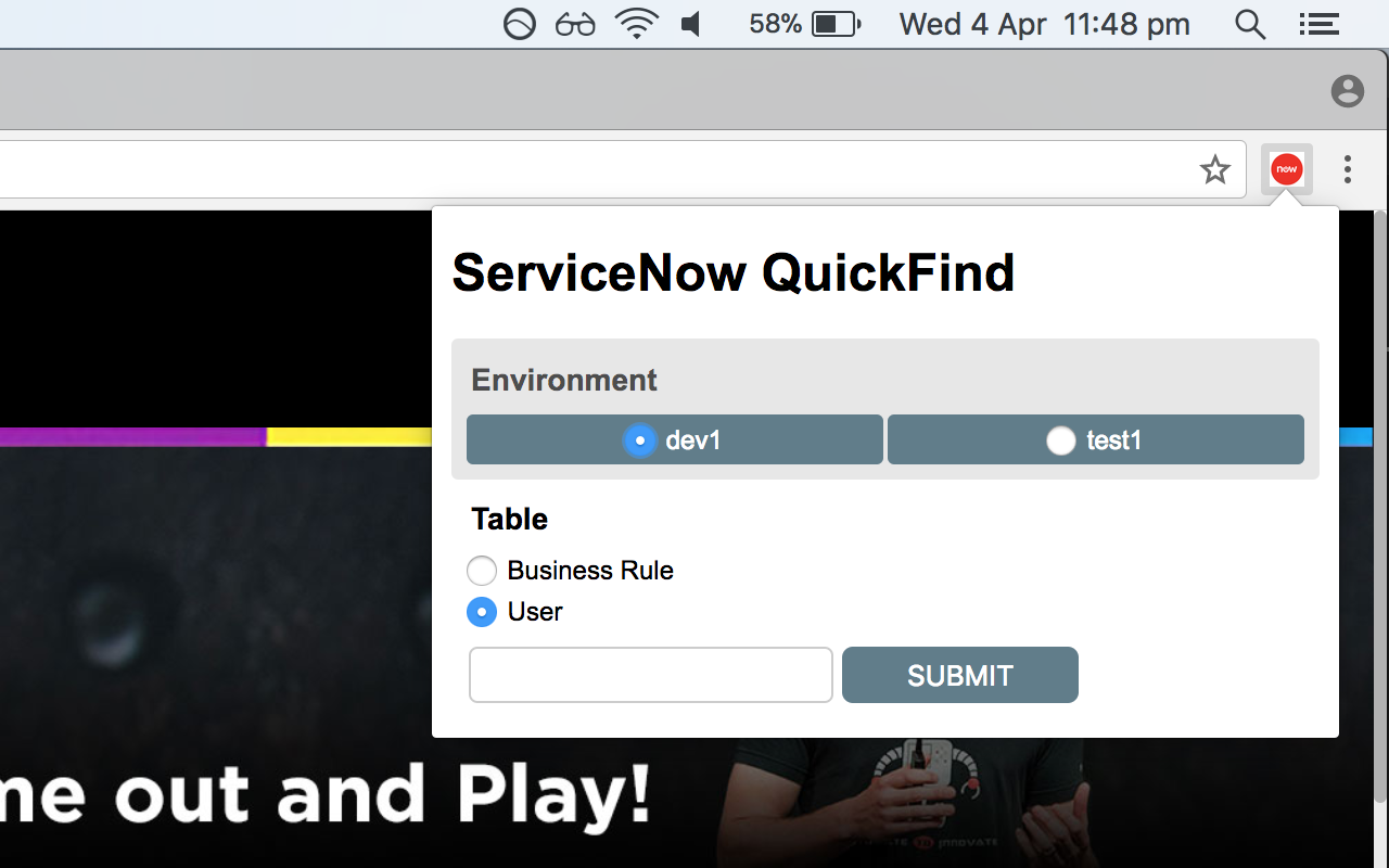ServiceNow Quickfind截图1