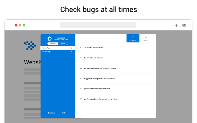 Visual Debug - feedback collection tool截图2