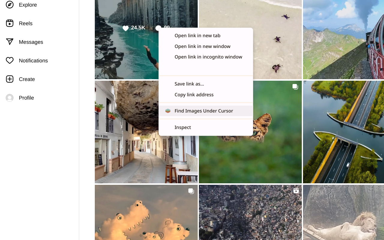 Images Under Cursor截图1