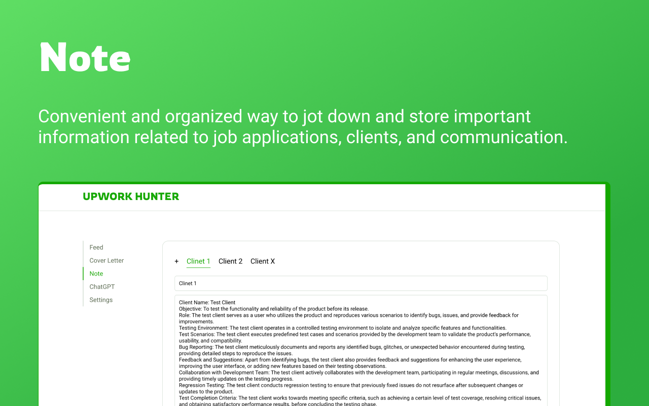 Upwork hunter截图4