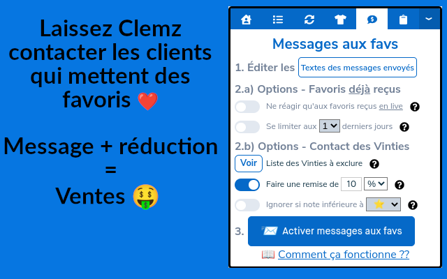 Clemz - automatisez votre dressing截图3